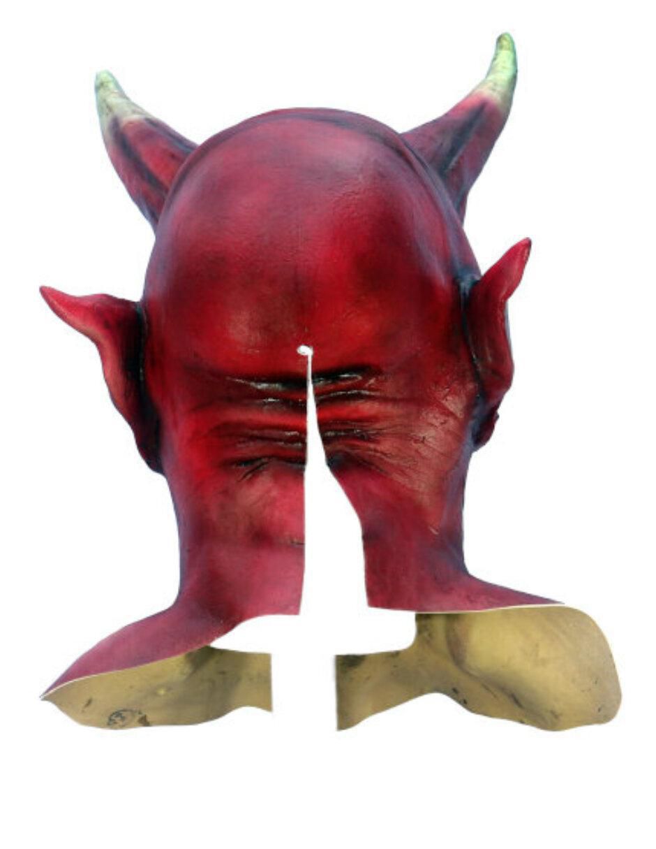 Máscara para disfraz de Mega Demonio Rojo Devils