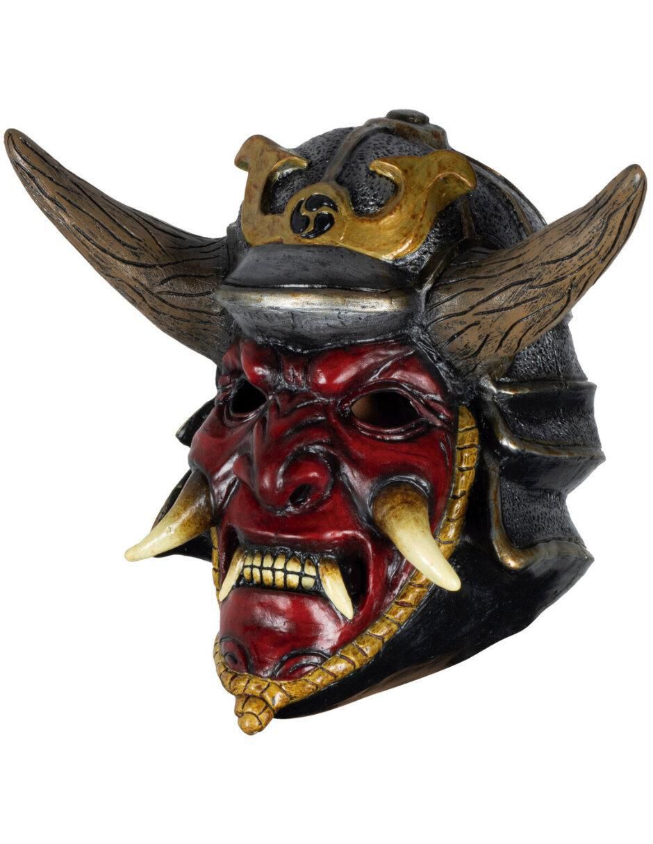 Máscara para disfraz de Samurai Ddemoniaco Devils