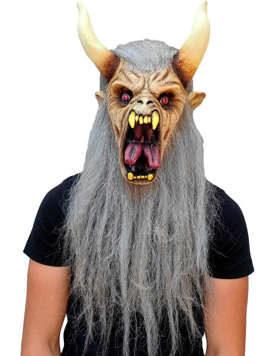 Máscara para disfraz de Demonio Krampus Devils 5