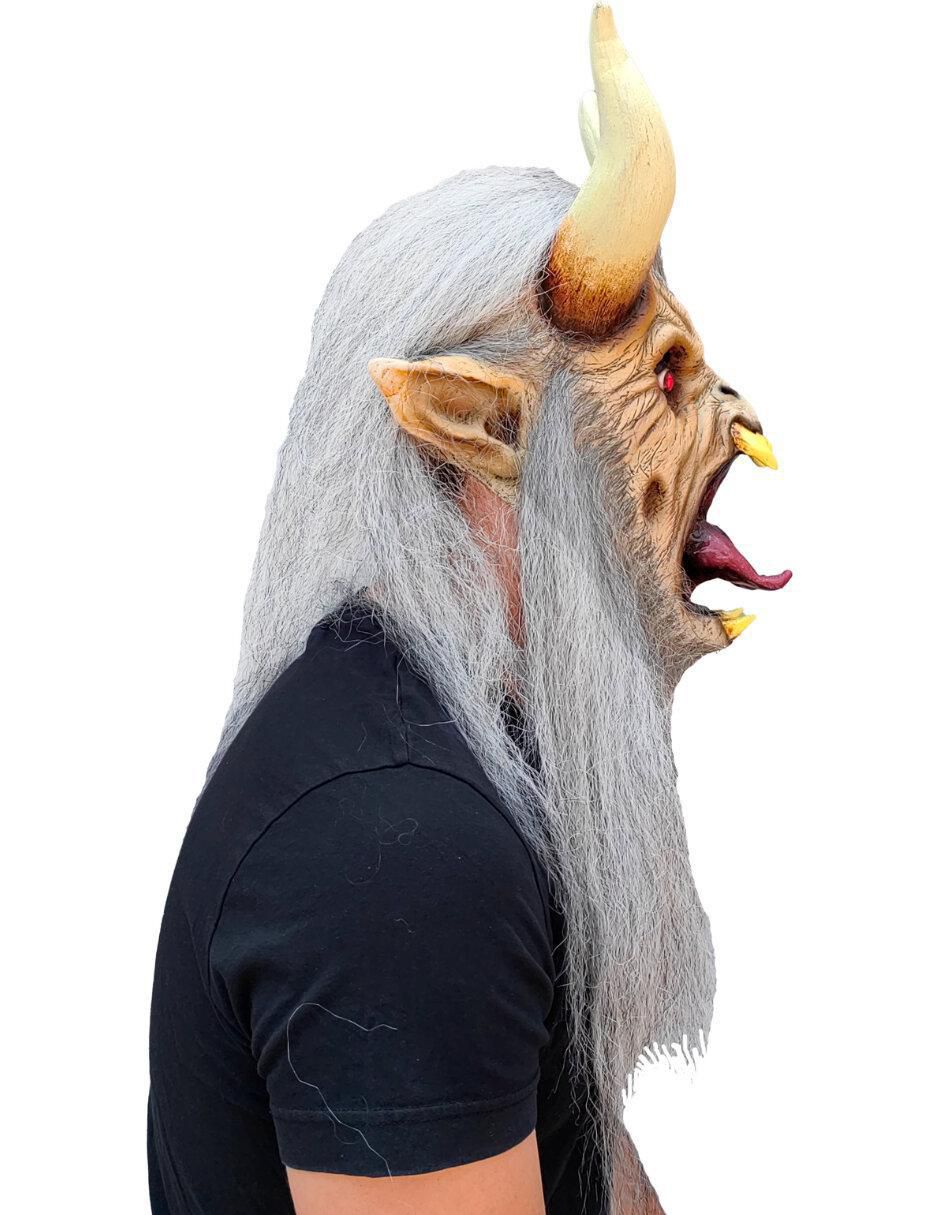 Máscara para disfraz de Demonio Krampus Devils