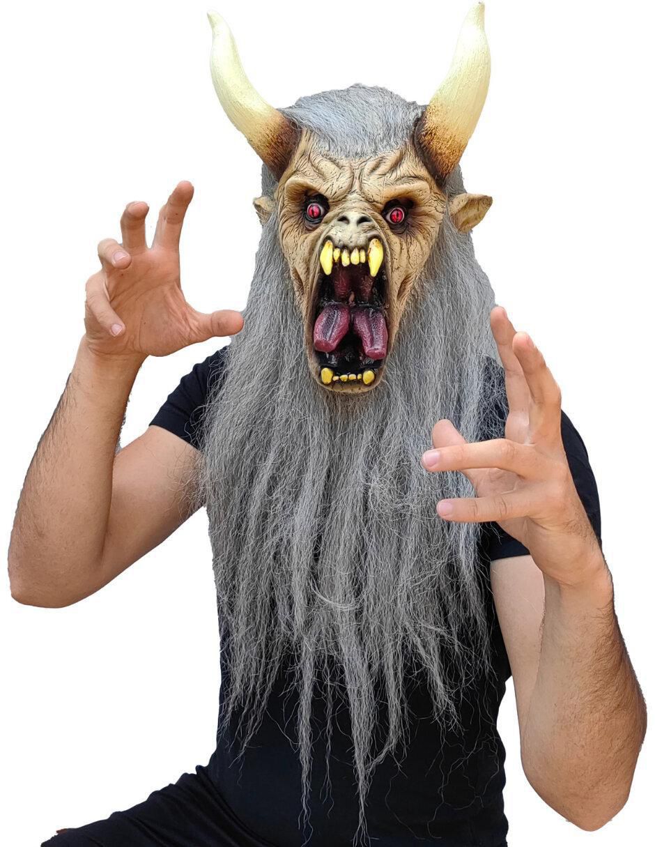 Máscara para disfraz de Demonio Krampus Devils 6