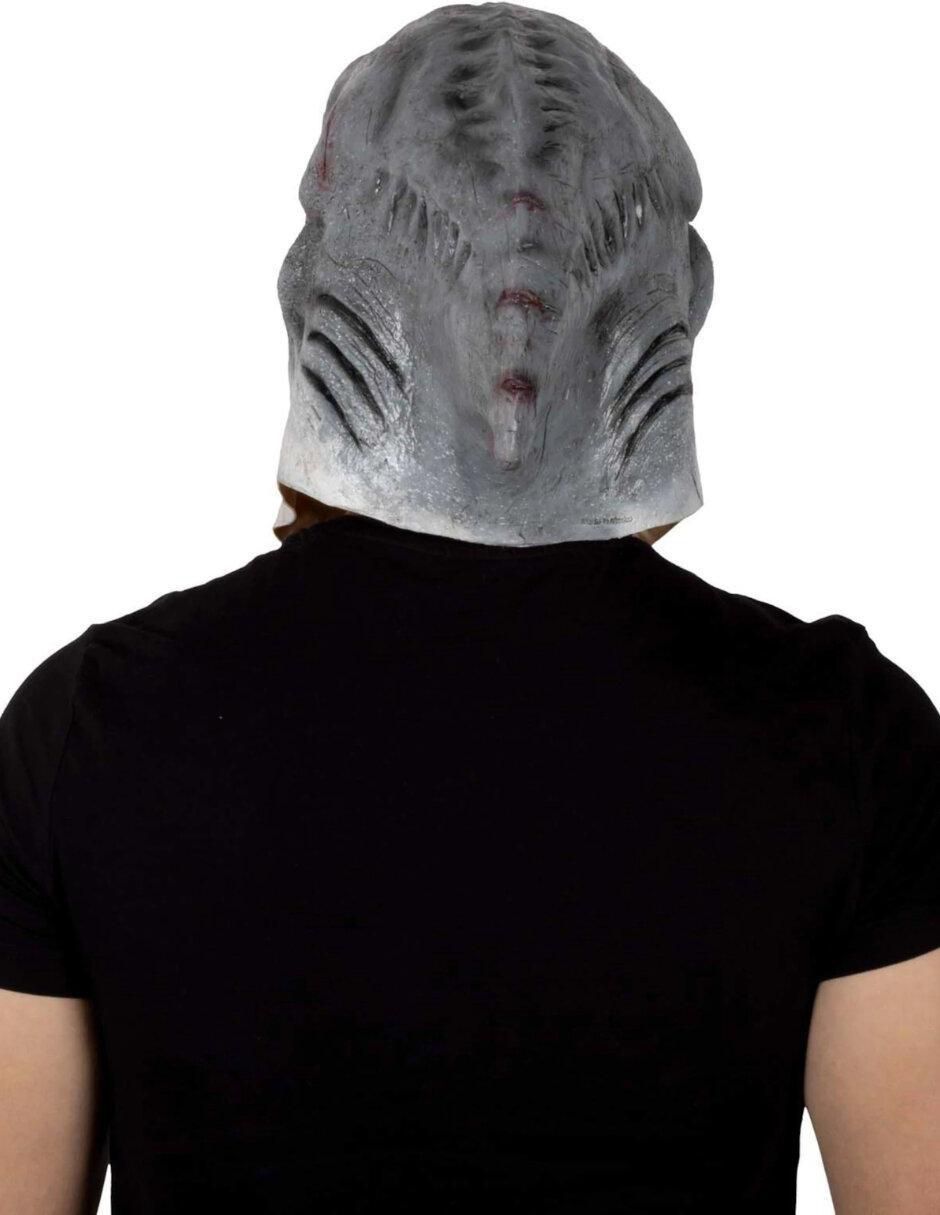 Máscara para disfraz de tiburón hambriento creepy animals 5