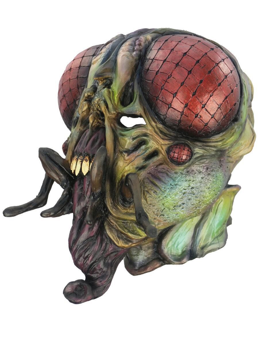 Máscara para disfraz de mosca mutante creepy animals 3