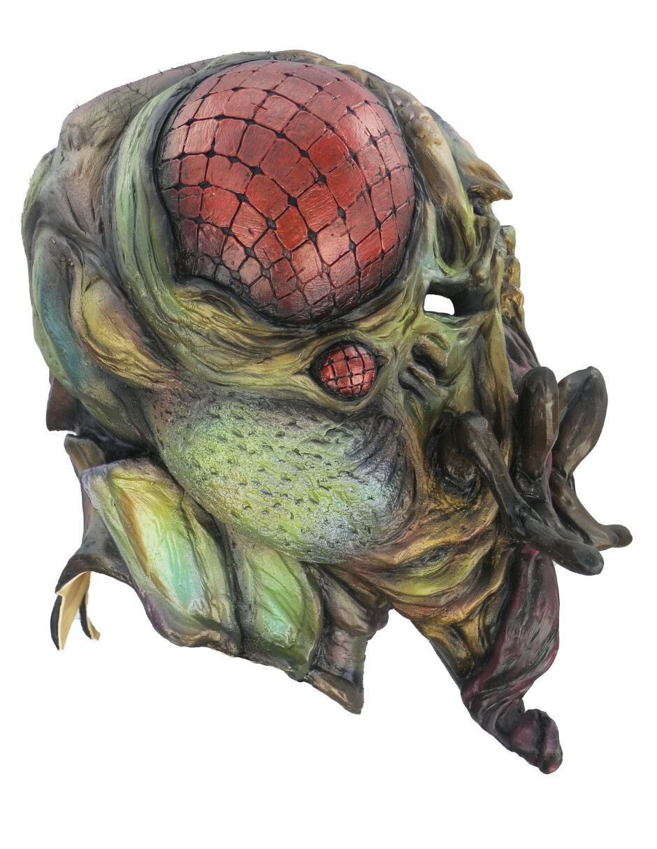 Máscara para disfraz de mosca mutante creepy animals 6