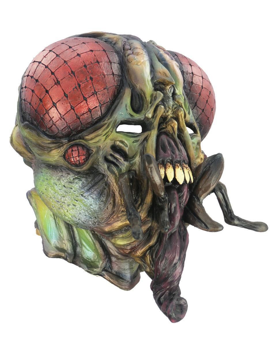 Máscara para disfraz de mosca mutante creepy animals 7