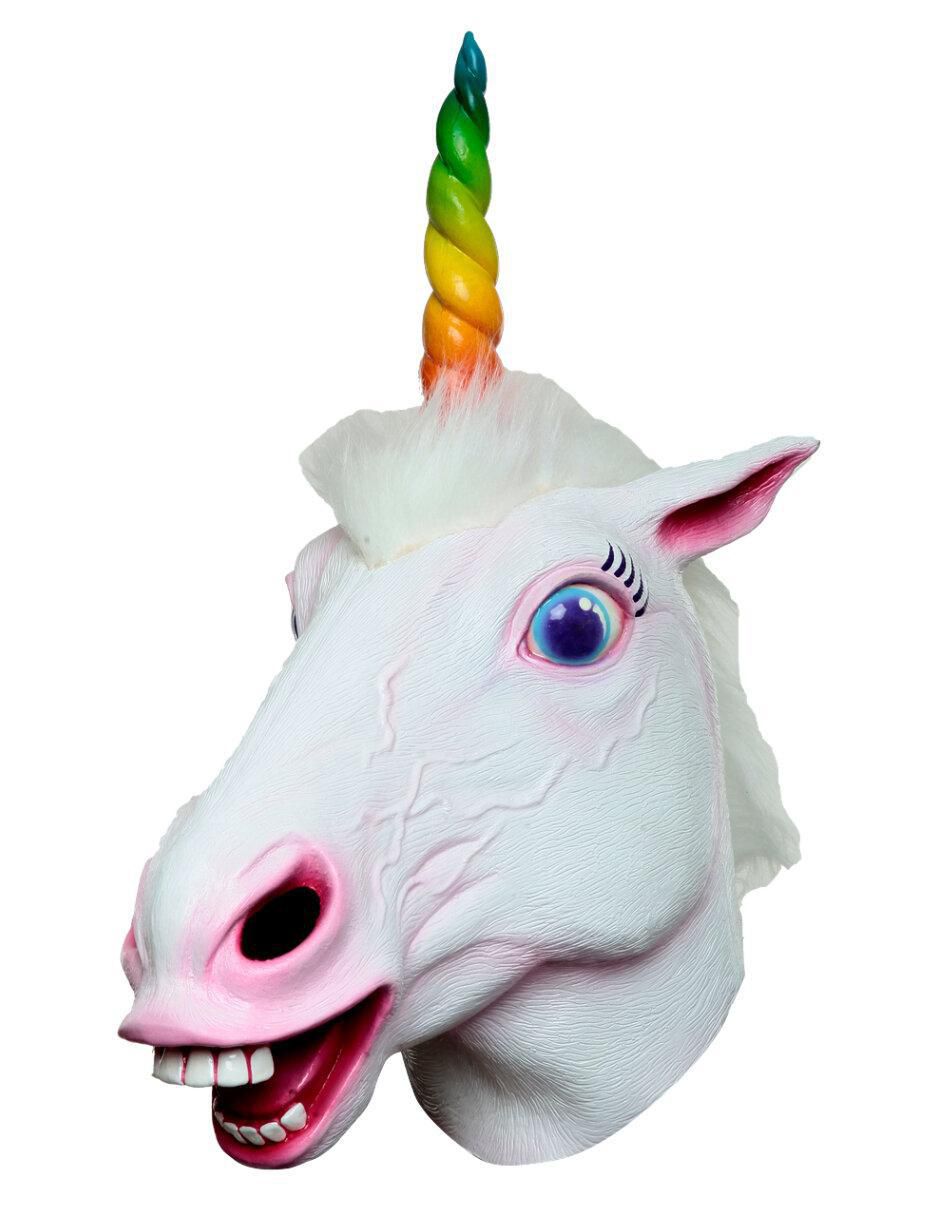 Máscara para disfraz de unicornio pride animals