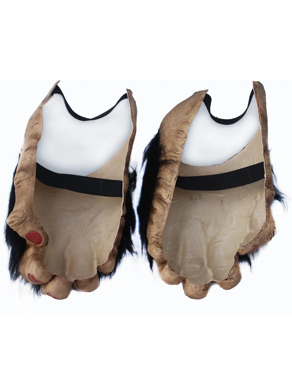 Cubre zapatos para disfraz de Pies peludos de mono Animales Ghoulish Productions