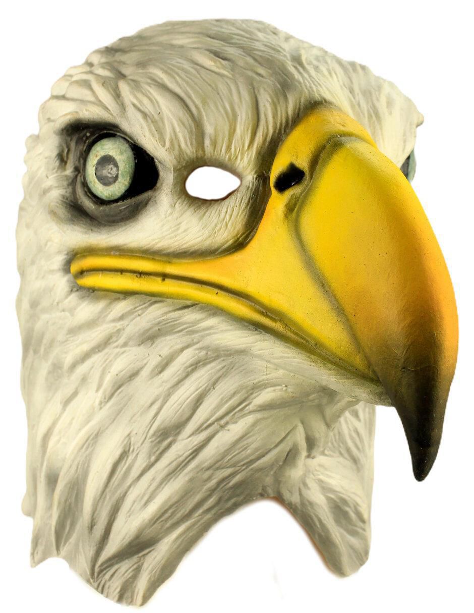 Máscara para disfraz de Águila valiente Animales Ghoulish Productions
