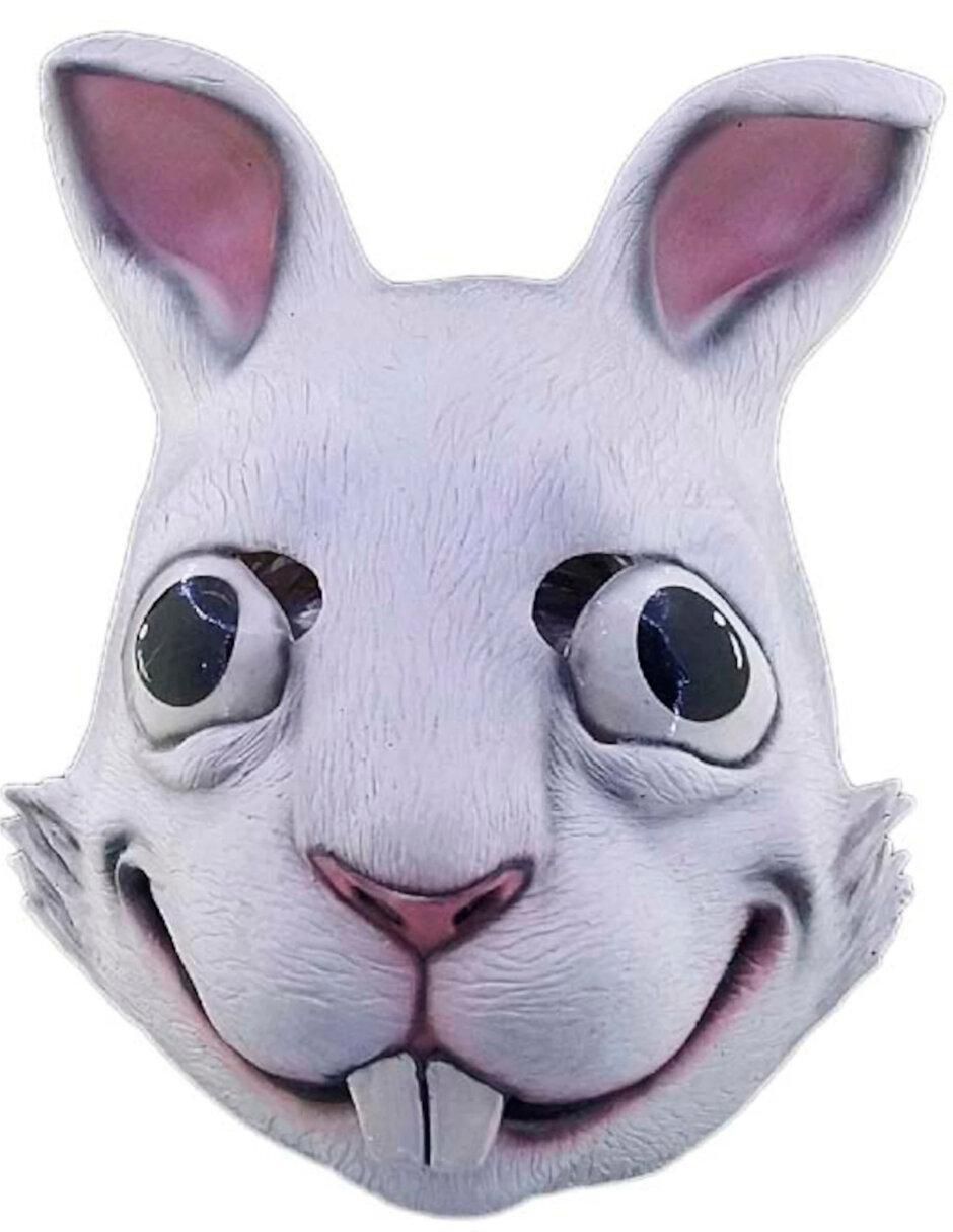 Máscara para disfraz de Conejo adorable Animales Ghoulish Productions