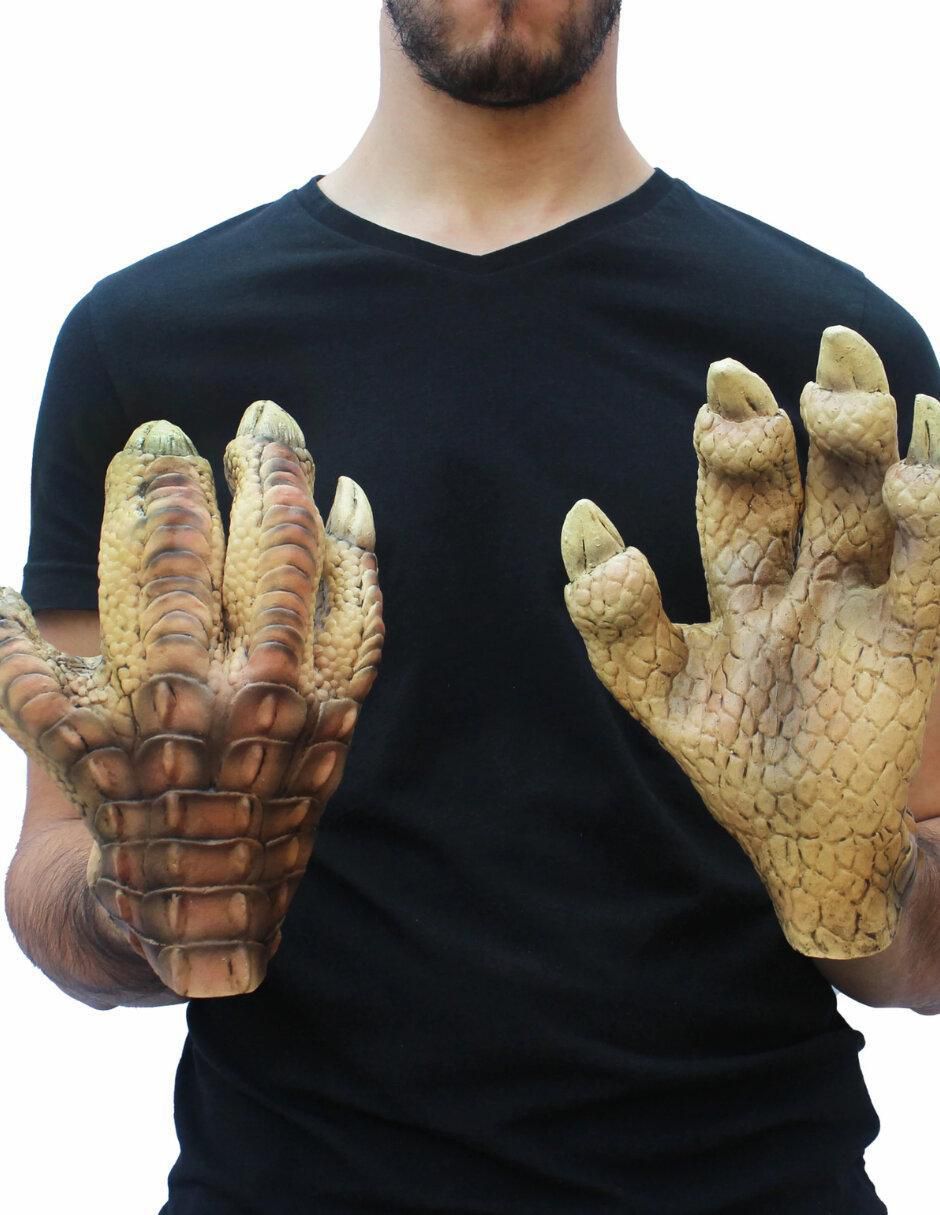 Garras de dinosaurio para disfraz de Dinosaurio TRex animales 6