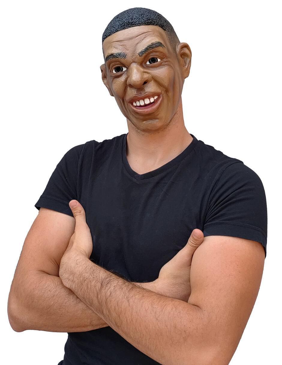 Máscara para disfraz de Futbolista Mbappé Famous People 5