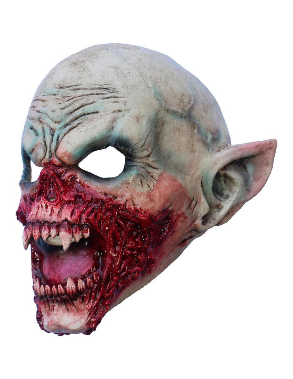 Máscara para disfraz de vampiro sanguinario jr monstruos 2