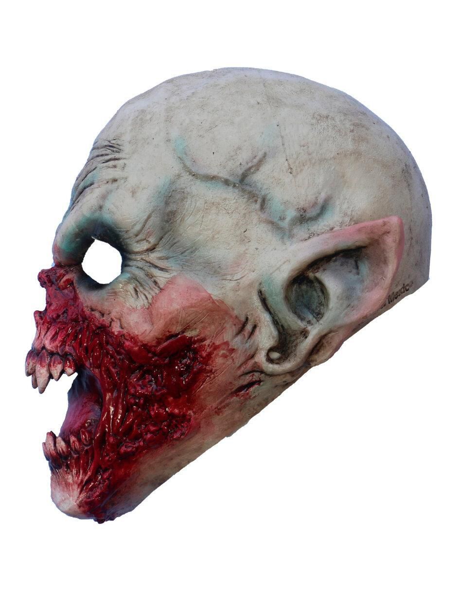 Máscara para disfraz de vampiro sanguinario jr monstruos 3