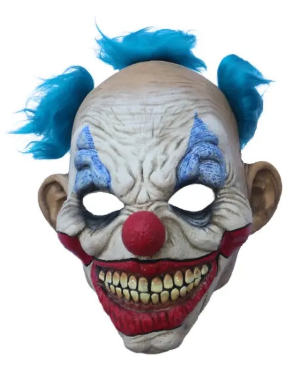 Máscara para disfraz de Payaso Asesino Jr Masks Ghoulish Productions