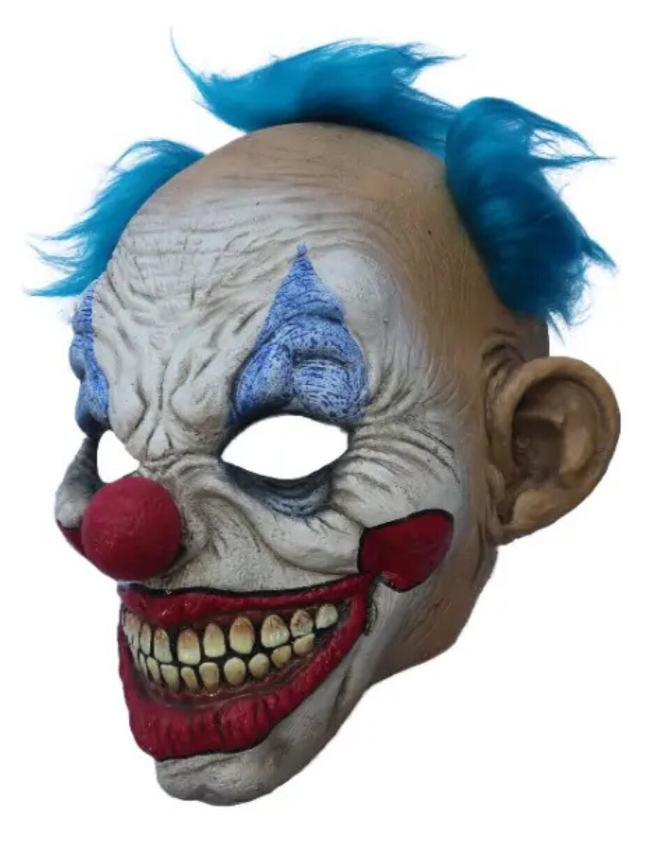 Máscara para disfraz de Payaso Asesino Jr Masks Ghoulish Productions
