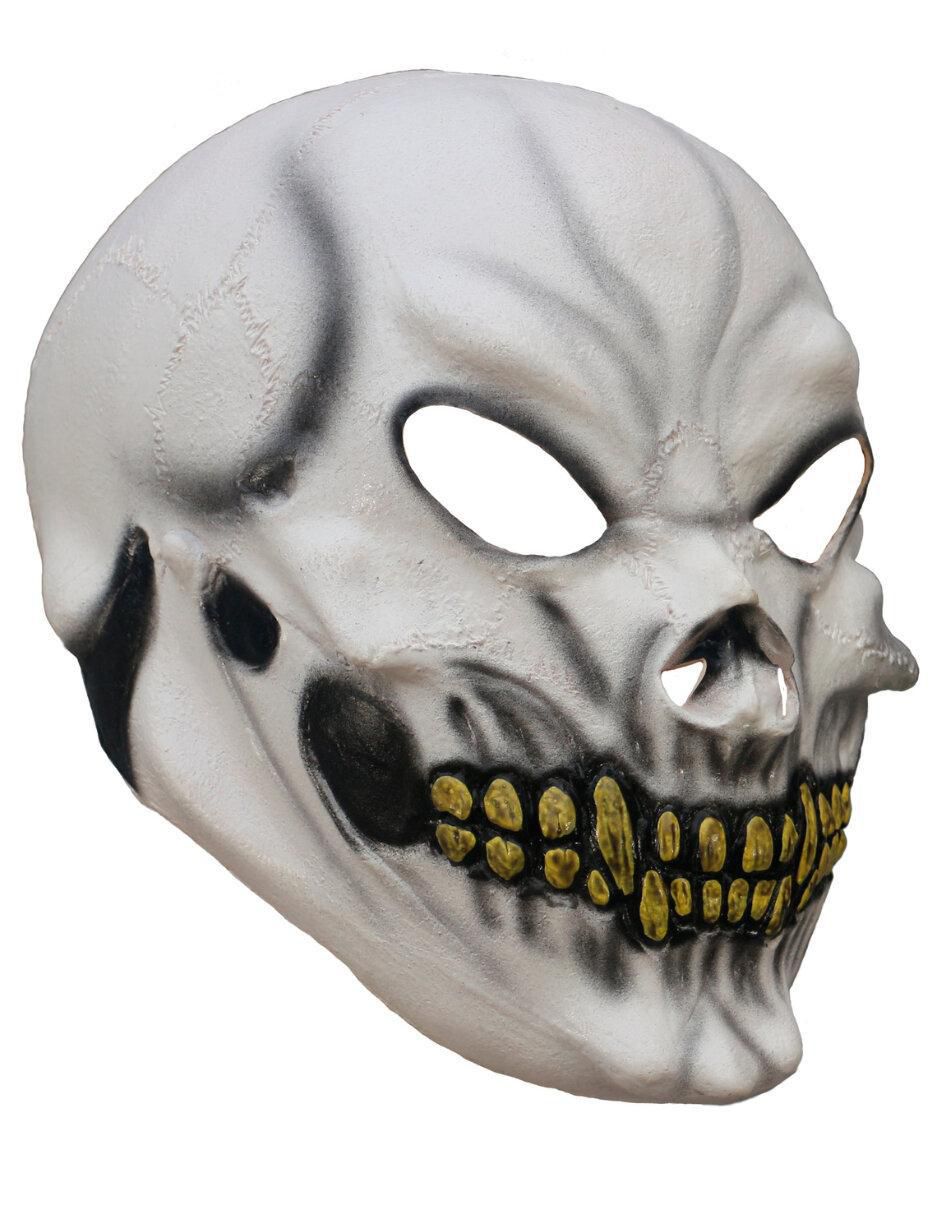 Máscara para disfraz de calavera demoniaca Junior masks Ghoulish Productions