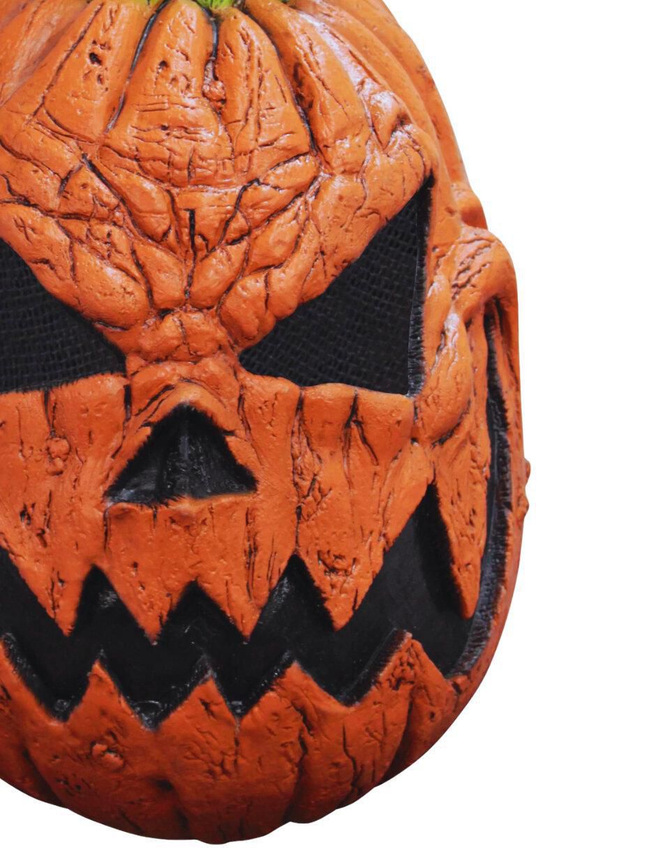 Máscara para disfraz de calabaza siniestra Junior masks Ghoulish Productions