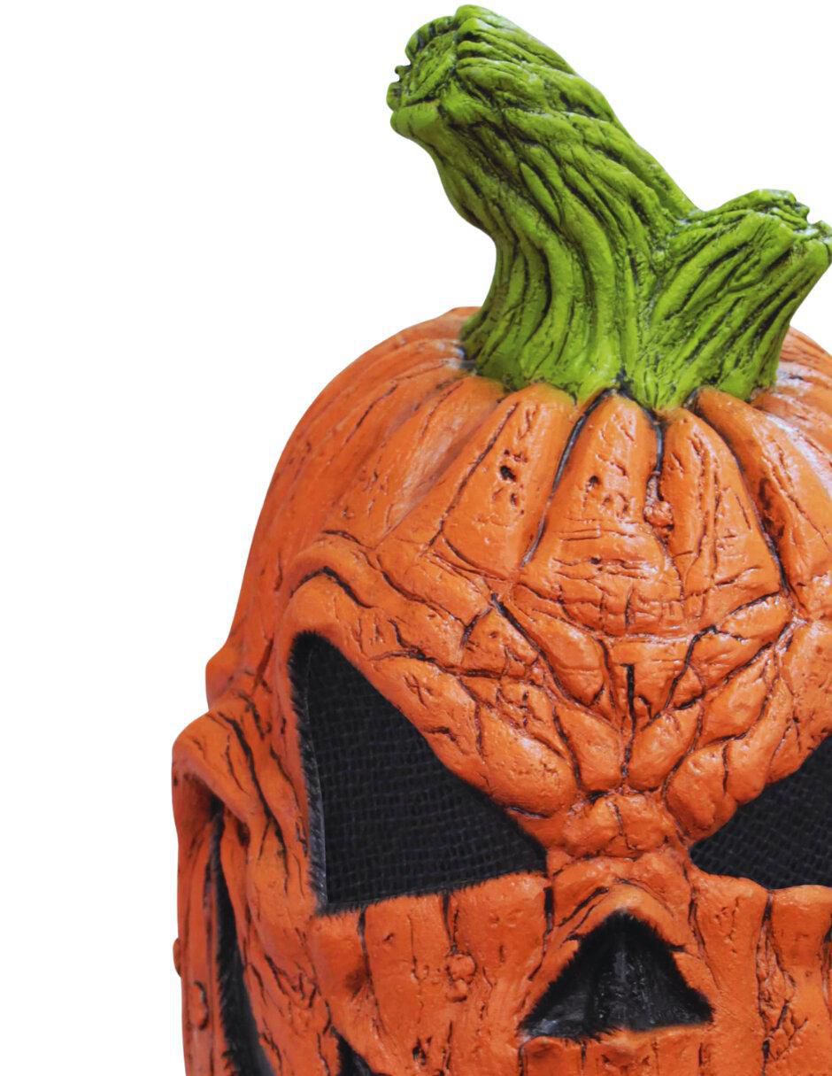 Máscara para disfraz de calabaza siniestra Junior masks Ghoulish Productions