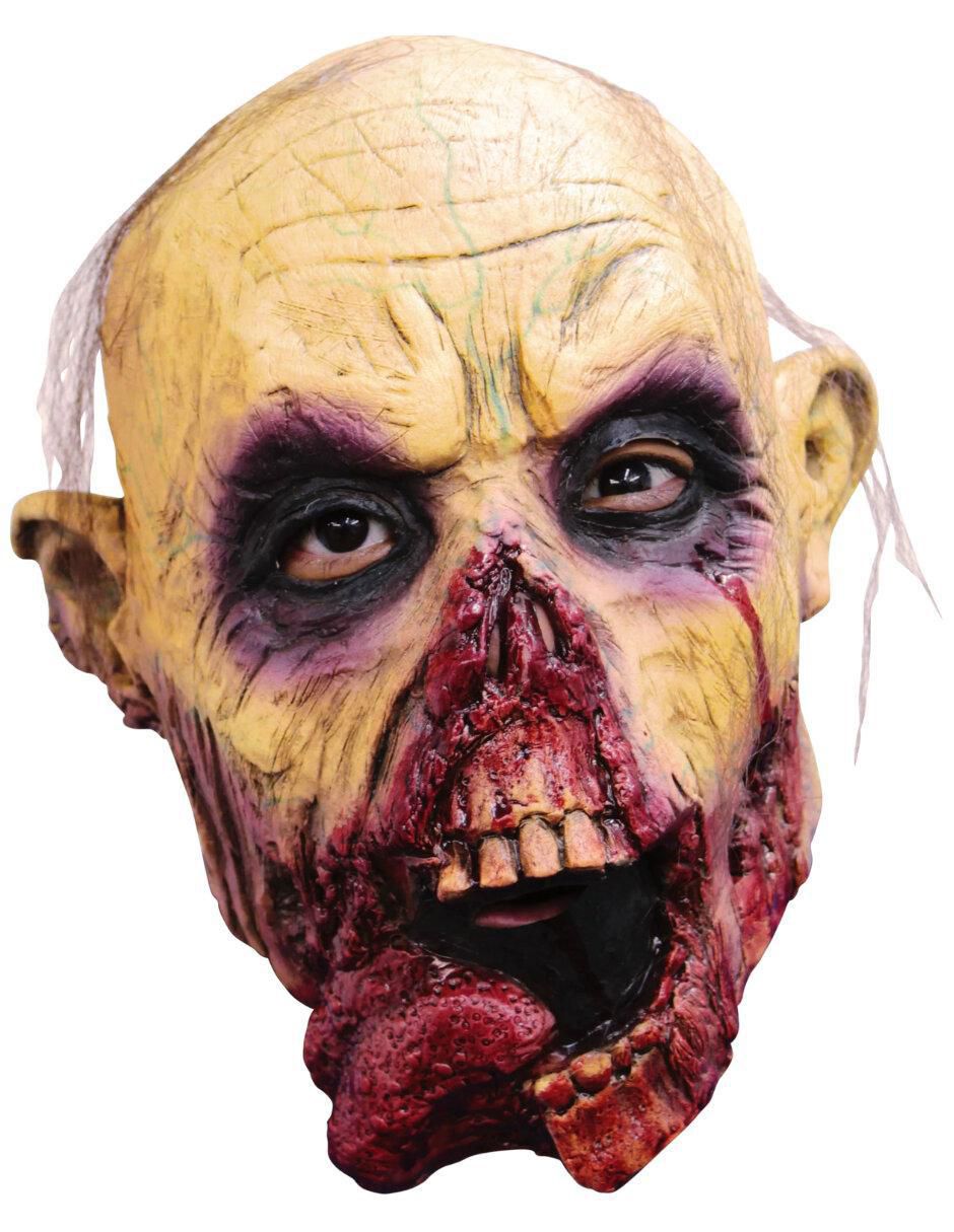 Máscara para disfraz de zombie con lengua Junior masks Ghoulish Productions