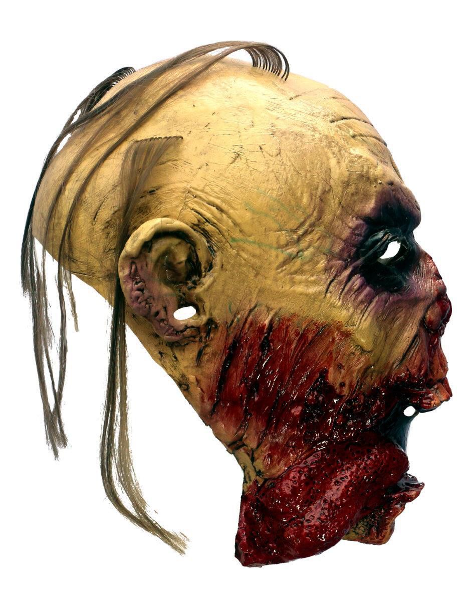Máscara para disfraz de zombie con lengua Junior masks Ghoulish Productions