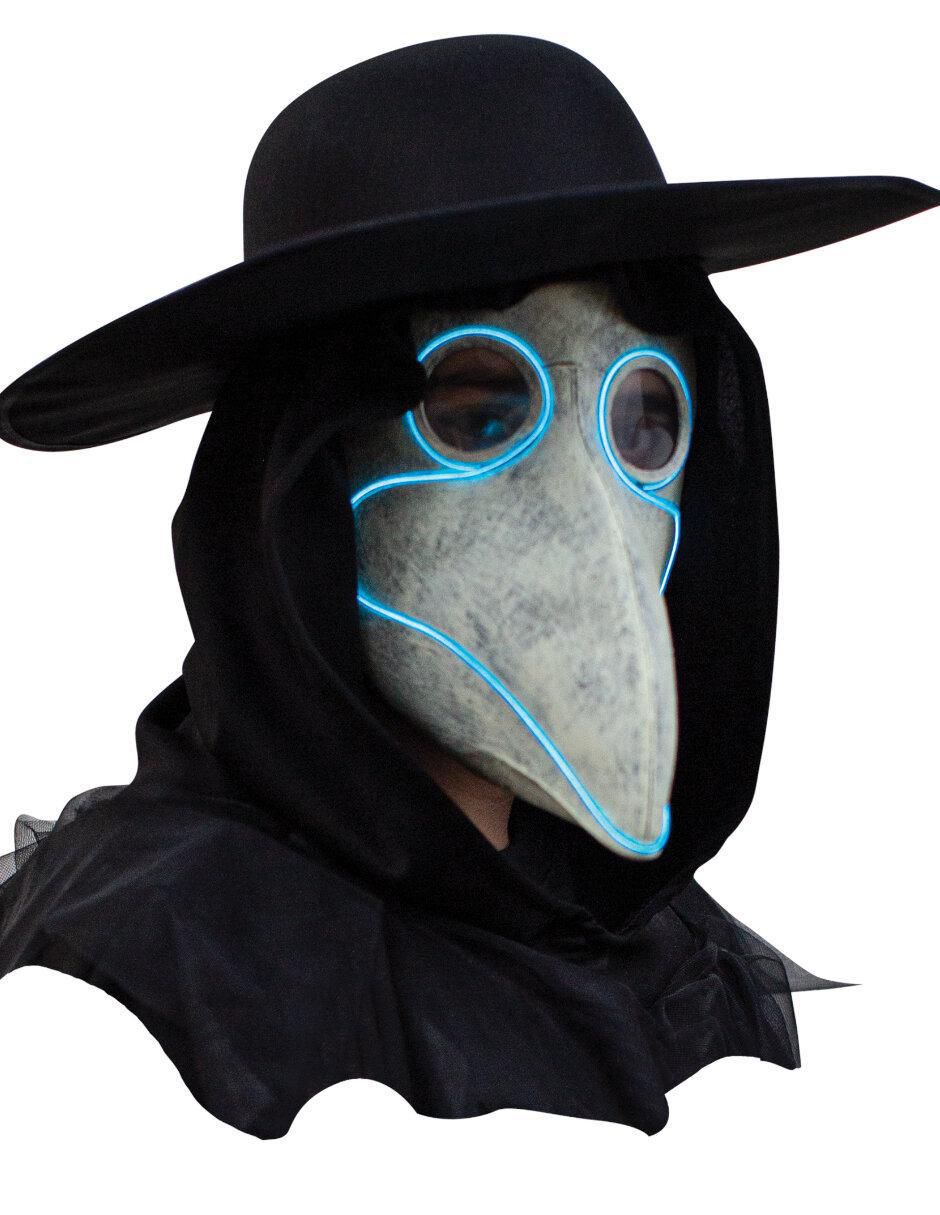 Máscara para disfraz de doctor peste led Junior masks Ghoulish Productions
