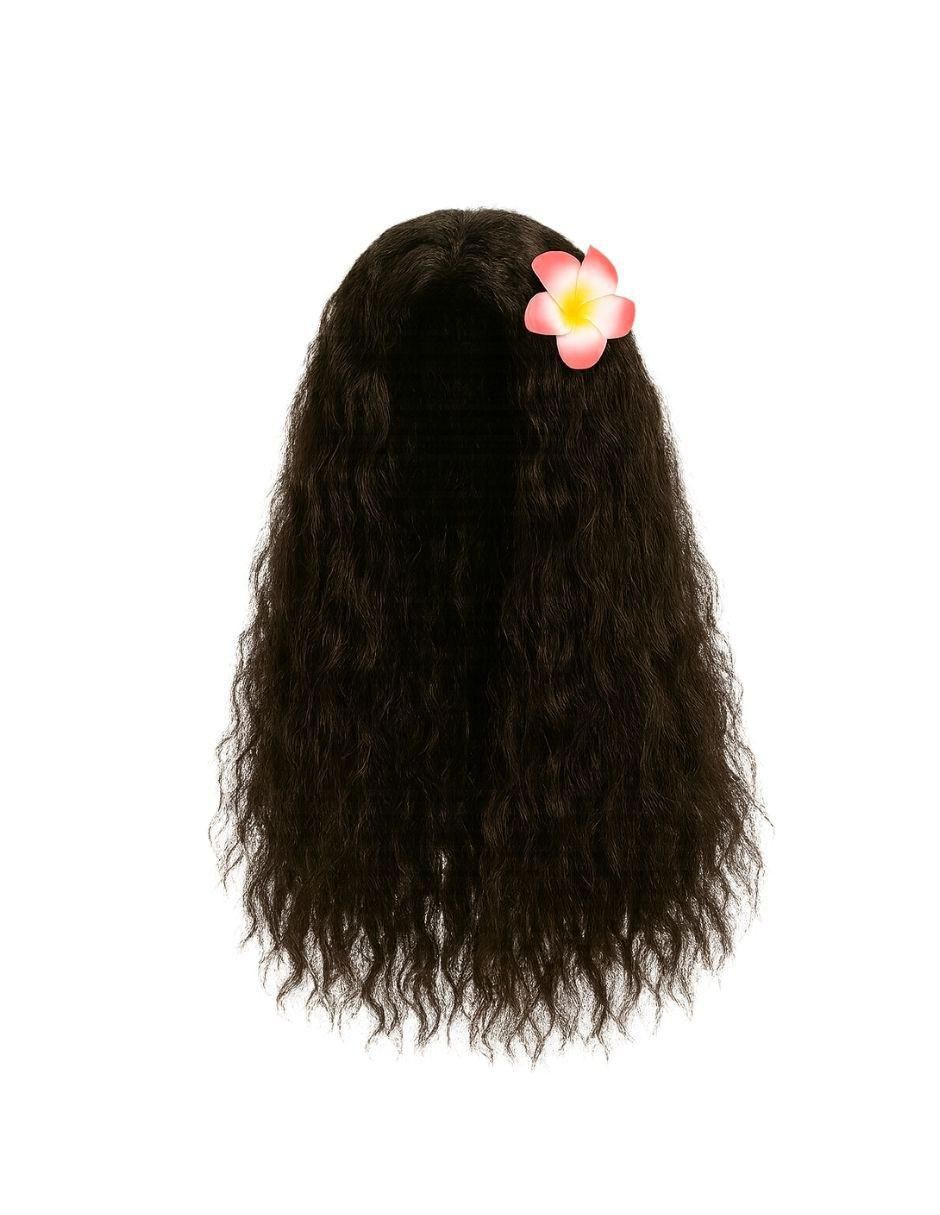 PELUCA PRINCESA PARA DISFRAZ MOANA 1