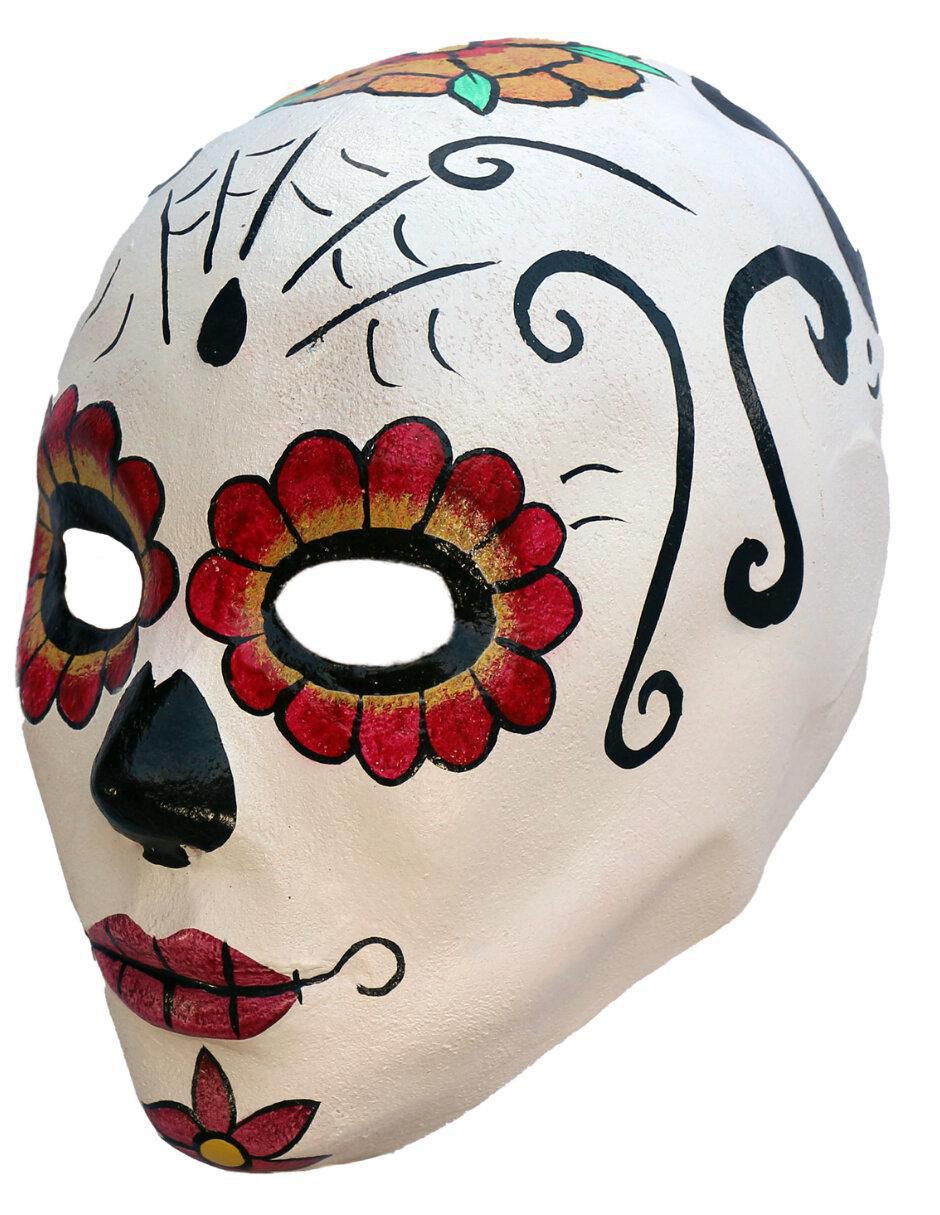 Máscara para disfraz de Catrina artistica Day of the dead