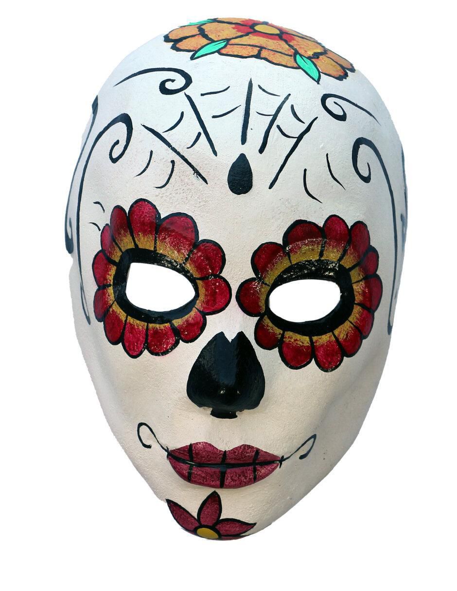 Máscara para disfraz de Catrina artistica Day of the dead