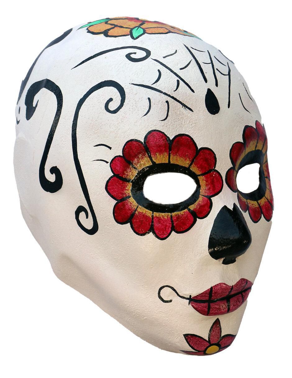 Máscara para disfraz de Catrina artistica Day of the dead