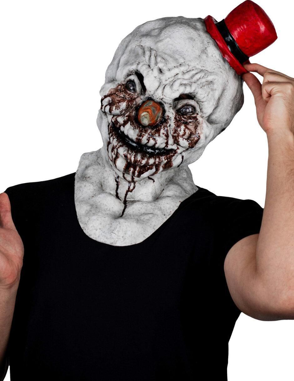 Máscara para disfraz de demonio helado horror xmas 2