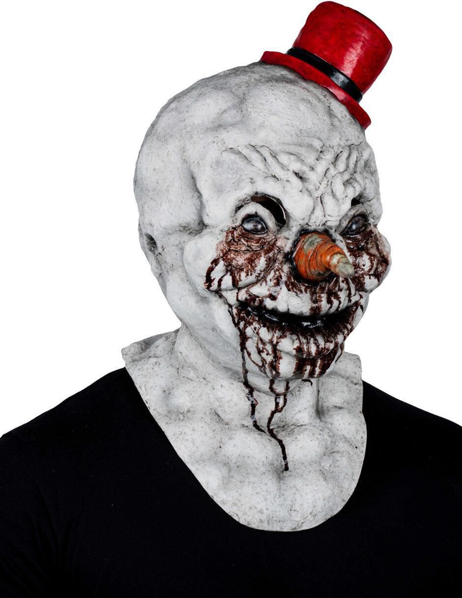Máscara para disfraz de demonio helado horror xmas 3