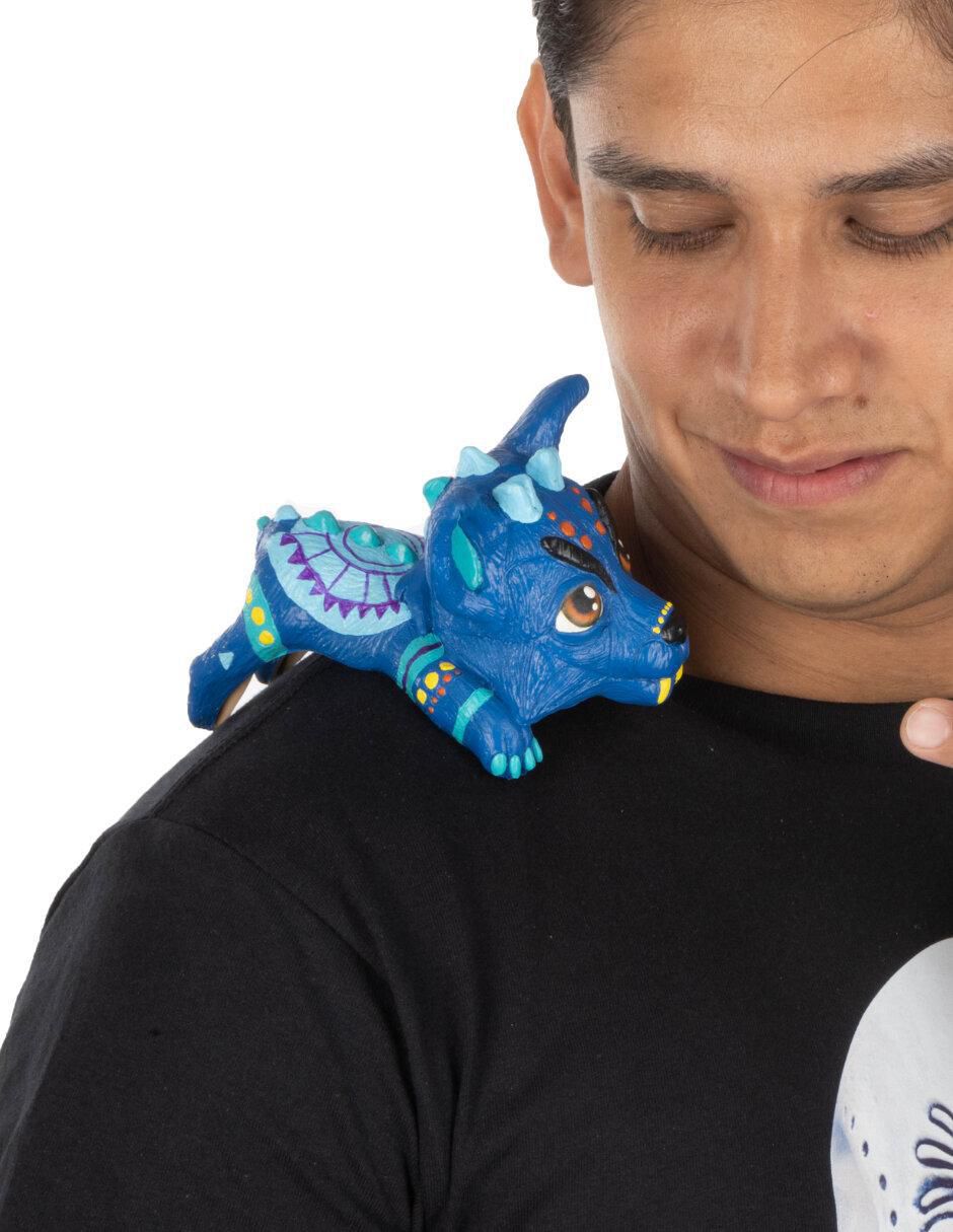 Shoulder buddy para disfraz de lobo alebrije day of the dead