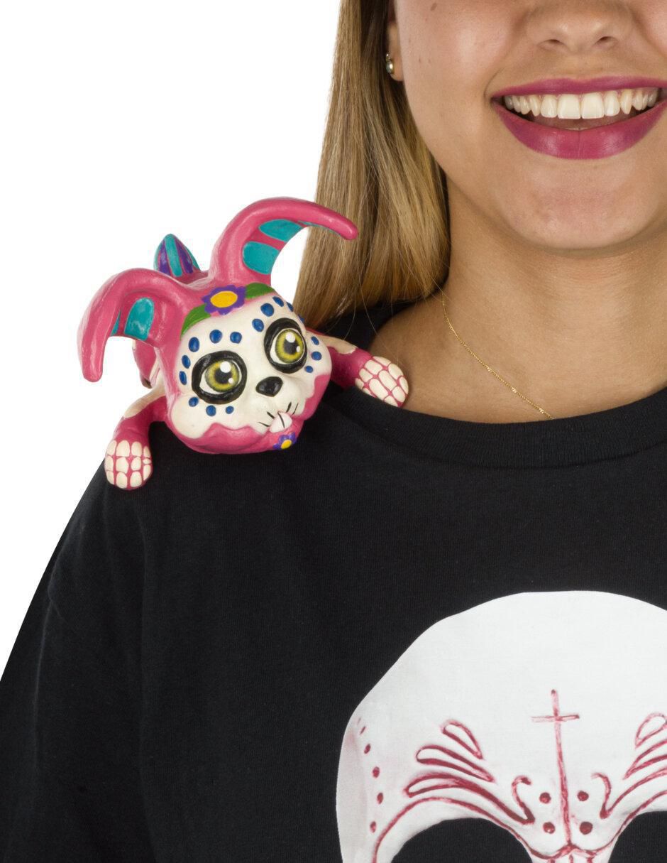 Shoulder buddy para disfraz de Conejito catrina Day of the dead