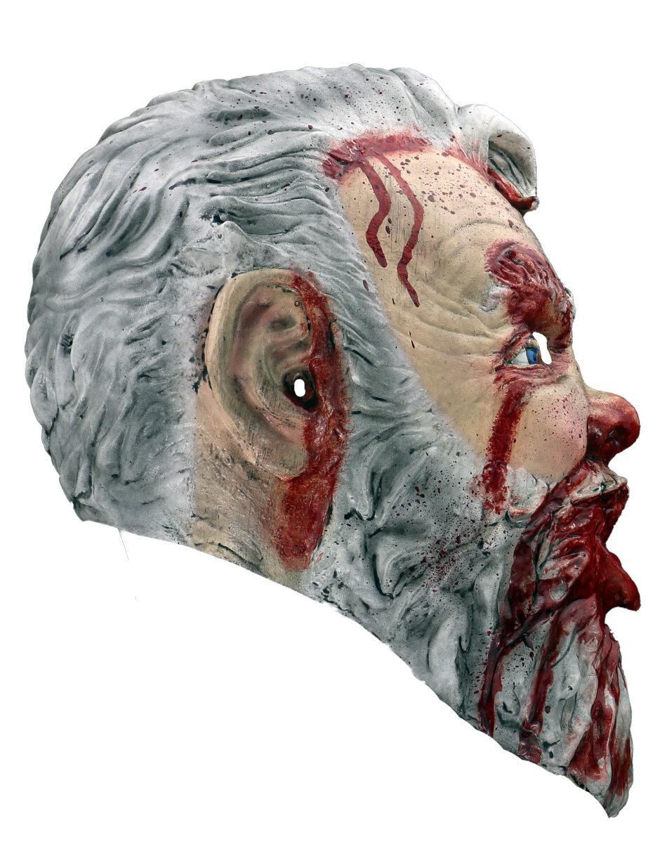 Máscara para disfraz de santa claus sangriento horror xmas 3
