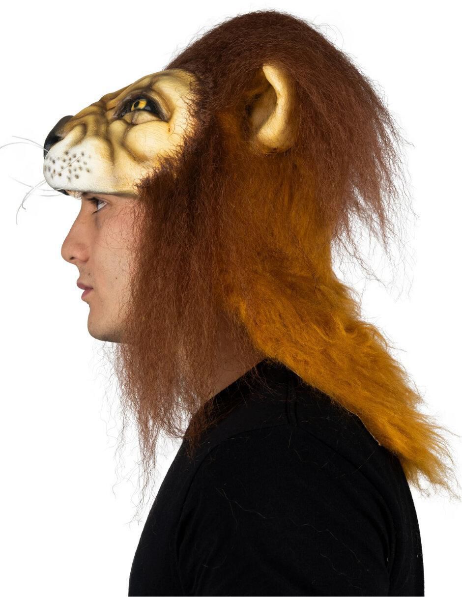 Casco para disfraz de gran cazador de leones 4