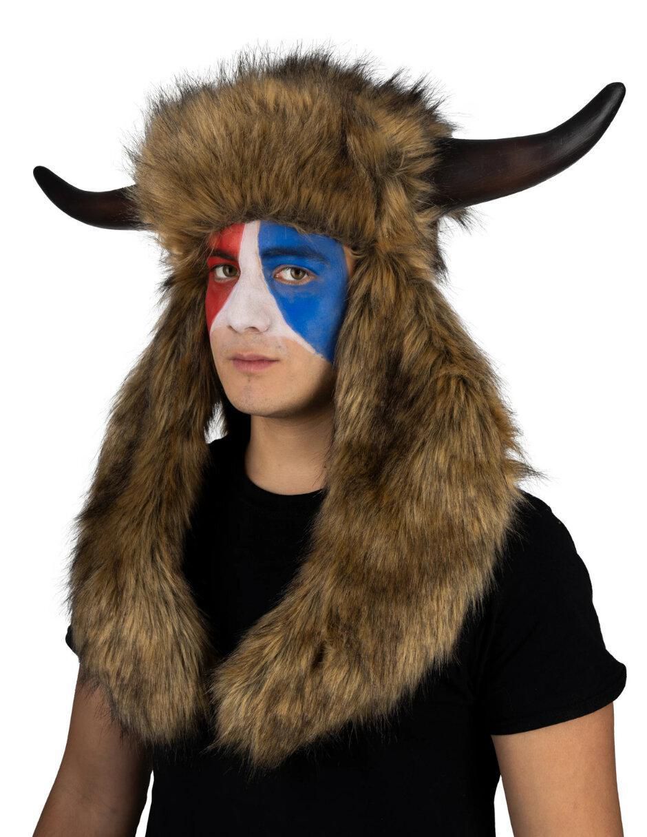 Casco para disfraz de chamán oscuro ritual 5