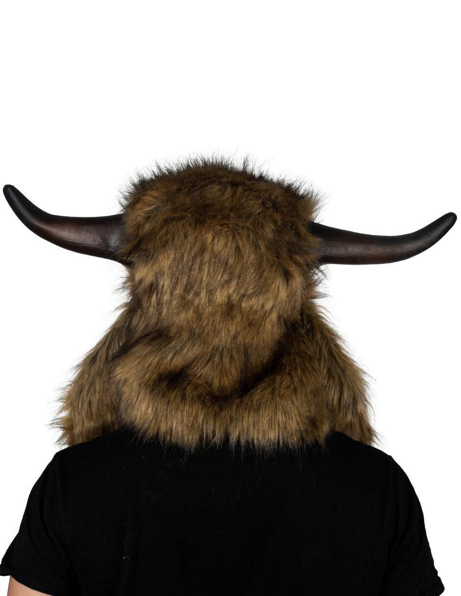 Casco para disfraz de chamán oscuro ritual