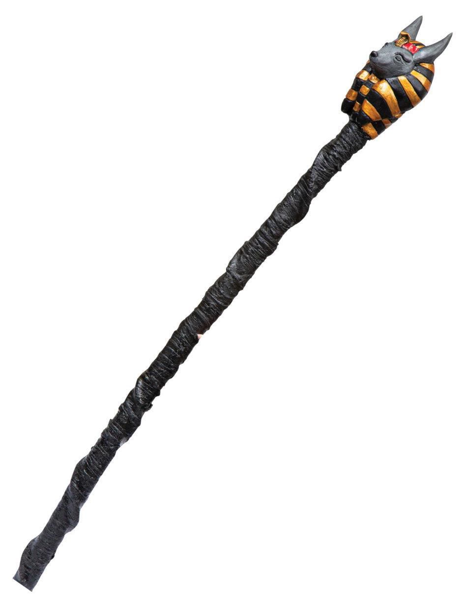 Bastón para disfraz de antiguo egipto anubis Bastón para disfraz de antiguo egipto anubis