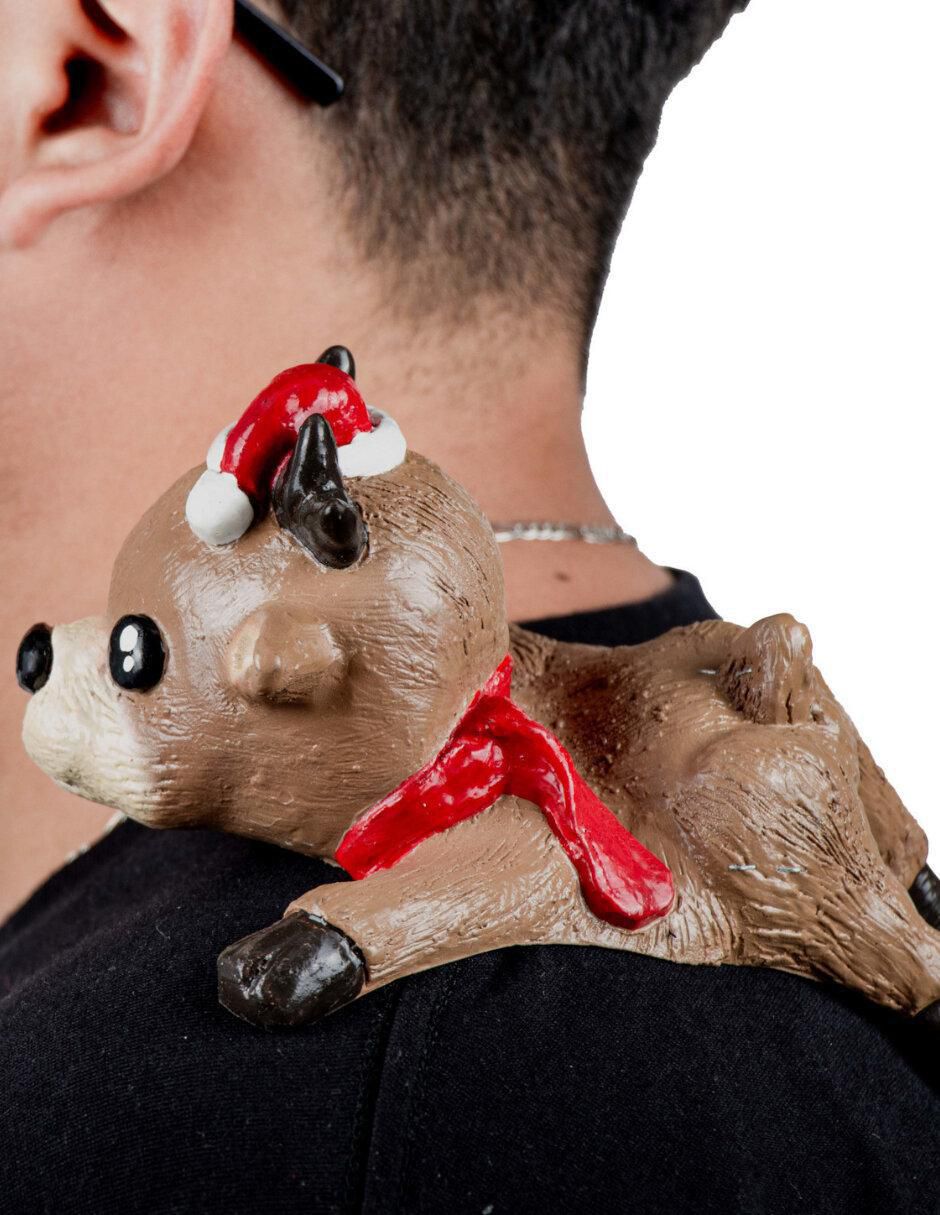 Shoulder buddy para disfraz de Reno Navideño Tierno Shoulder Buddies