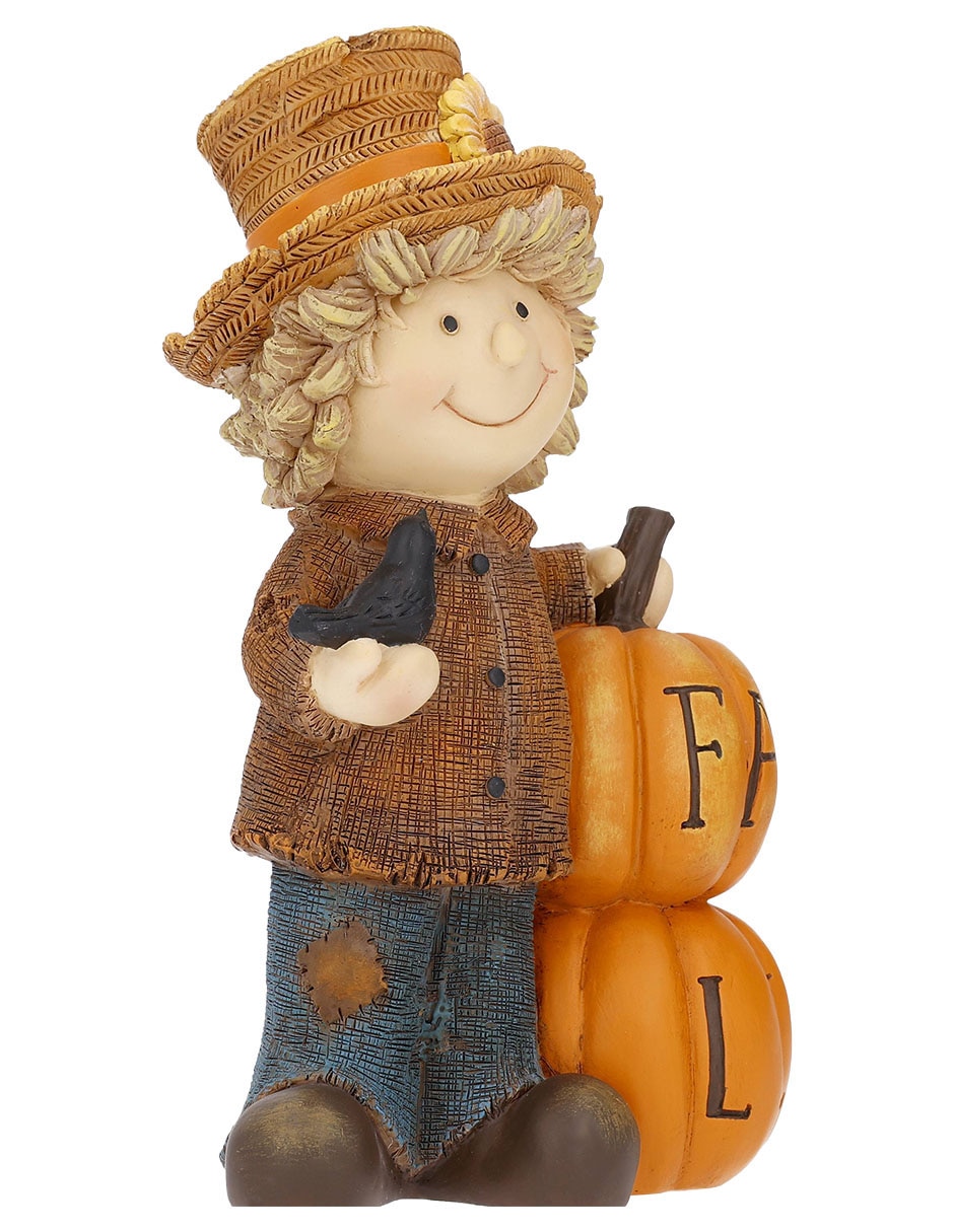 Figura decorativa de Halloween con forma de espantapájaros Figura decorativa de Halloween con forma de espantapájaros