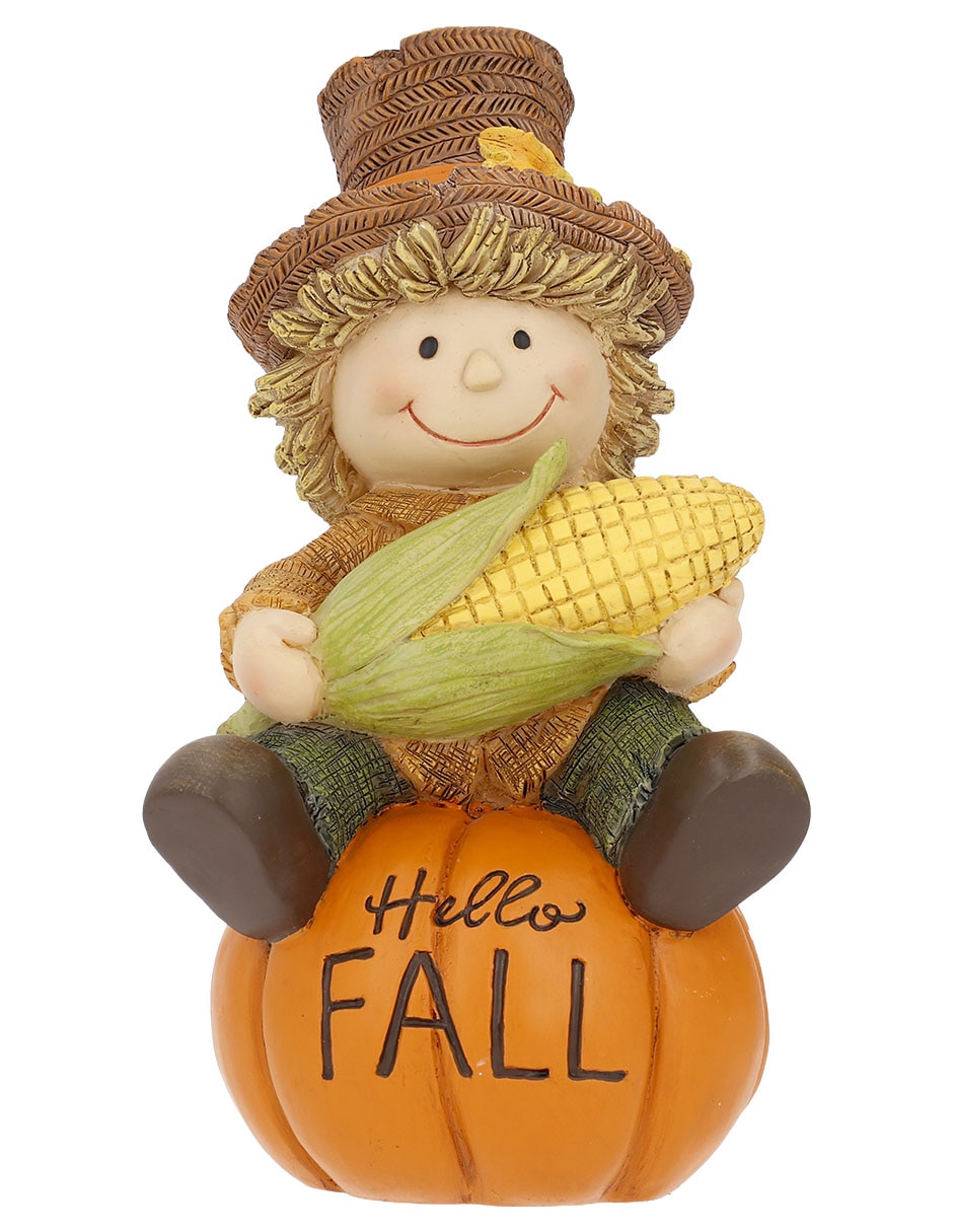 Figura decorativa de Halloween con forma de espantapájaros 1