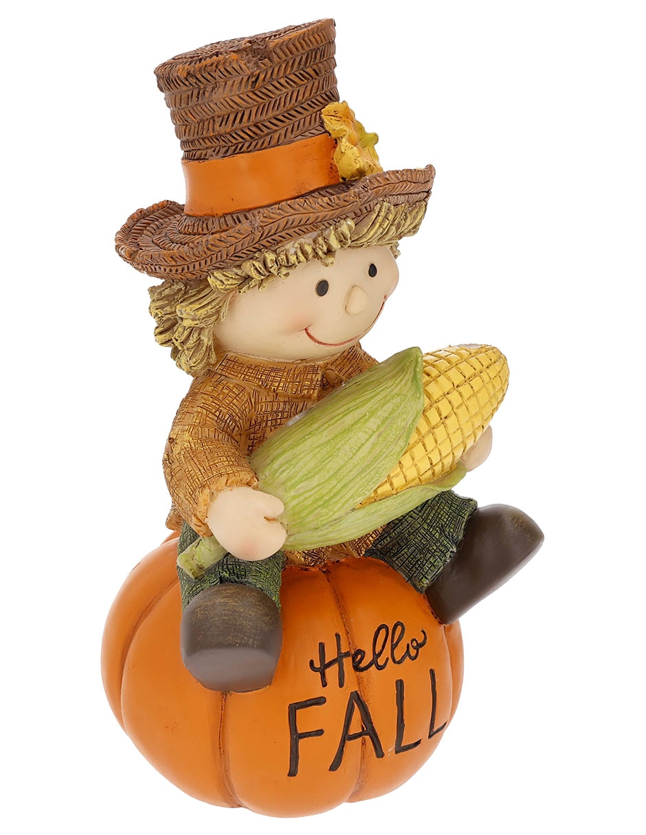 Figura decorativa de Halloween con forma de espantapájaros 2