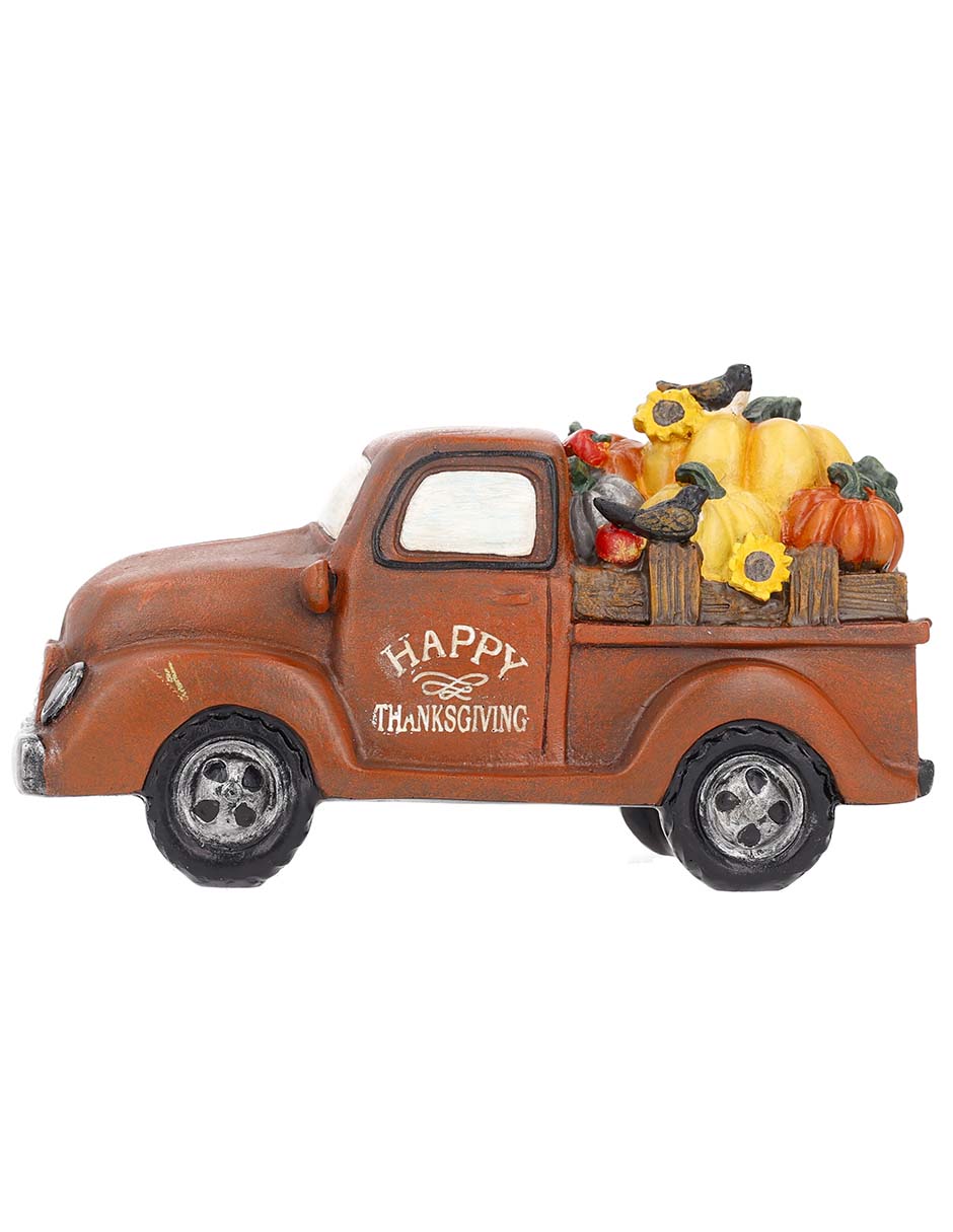 Figura decorativa de Halloween Haus con forma de camioneta