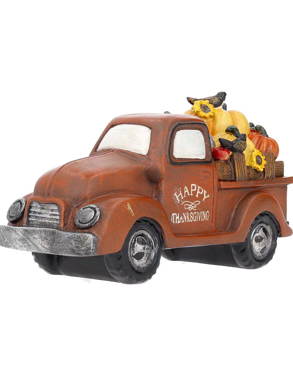 Figura decorativa de Halloween Haus con forma de camioneta