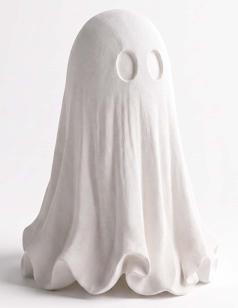 Figura decorativa de Halloween con forma de fantasma 2