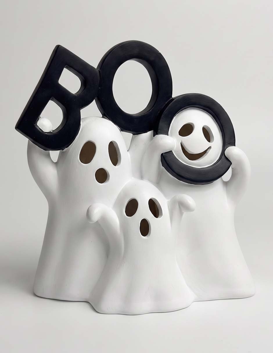 Figura decorativa de halloween cementerium con forma de fantasma Figura decorativa de halloween cementerium con forma de fantasma