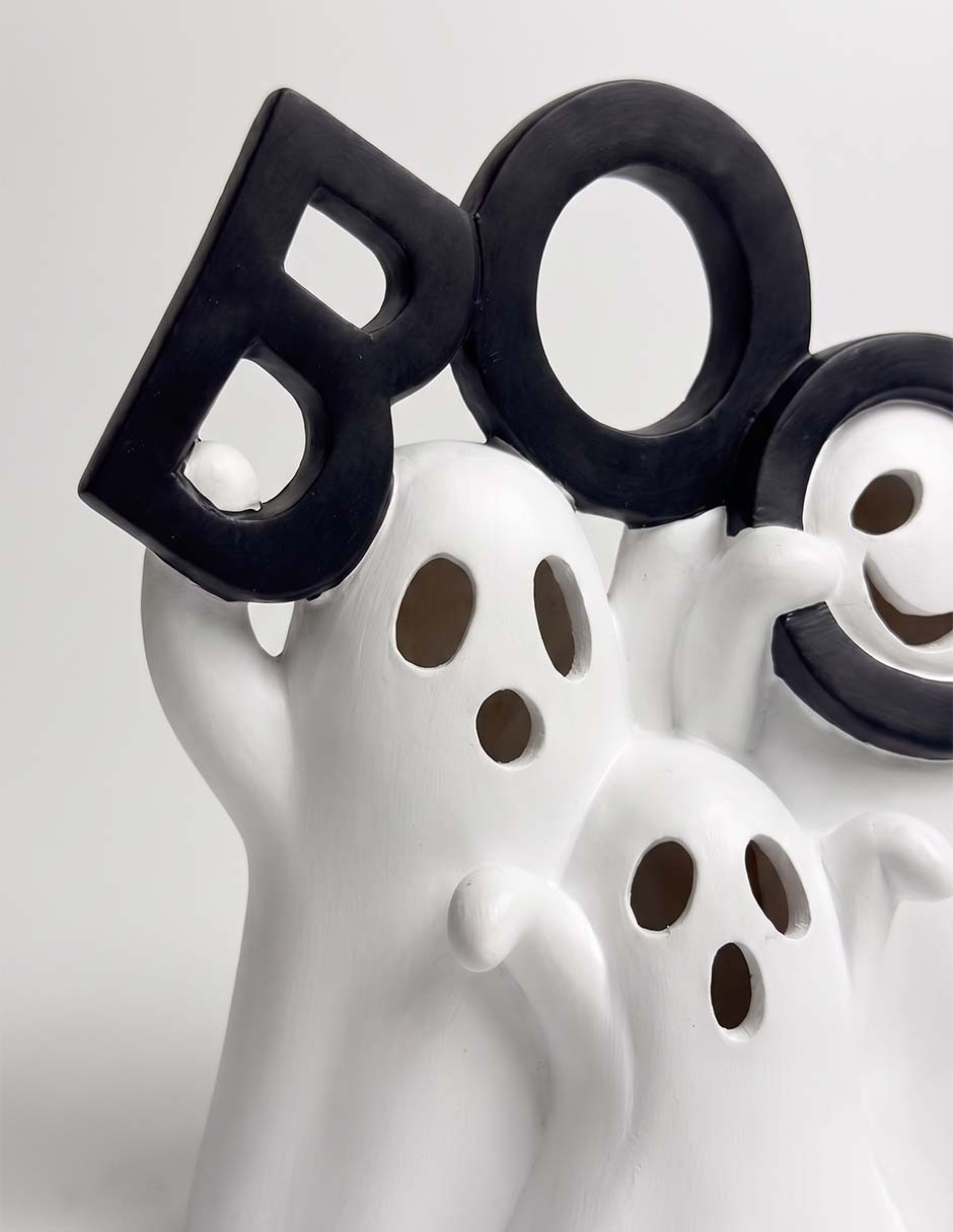 Figura decorativa de halloween cementerium con forma de fantasma 3