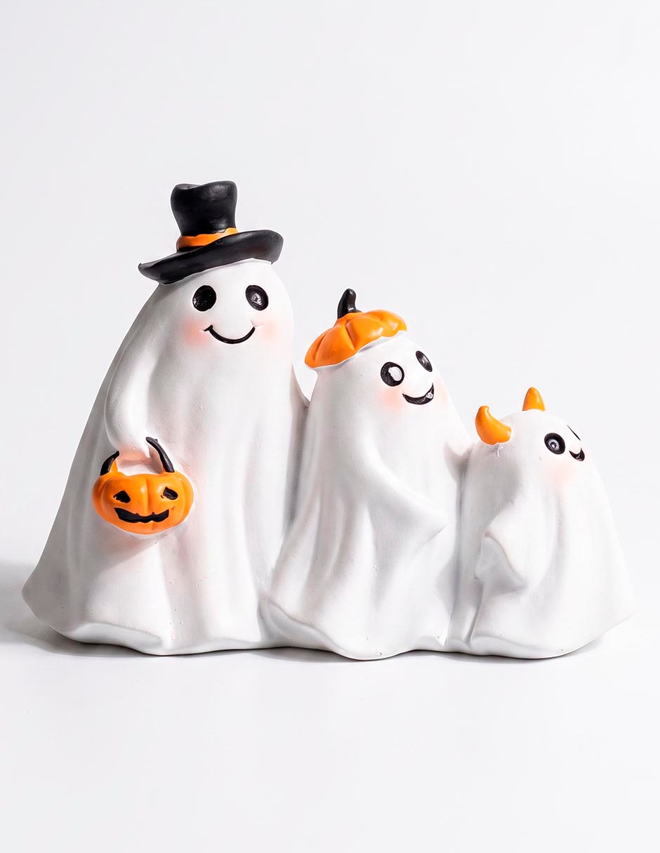 Figura decorativa de halloween con forma de fantasma
