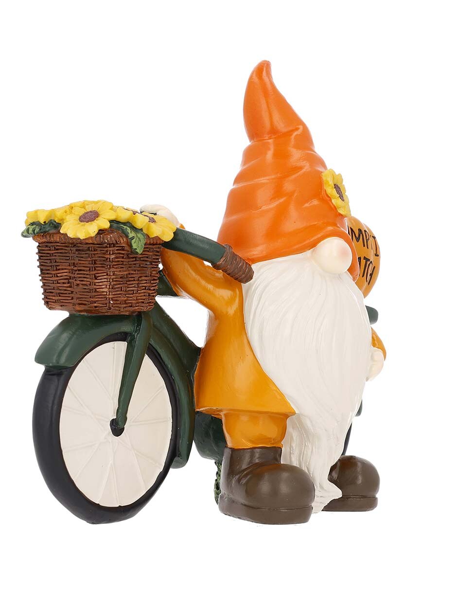 Figura decorativa de halloween con forma de gnomo