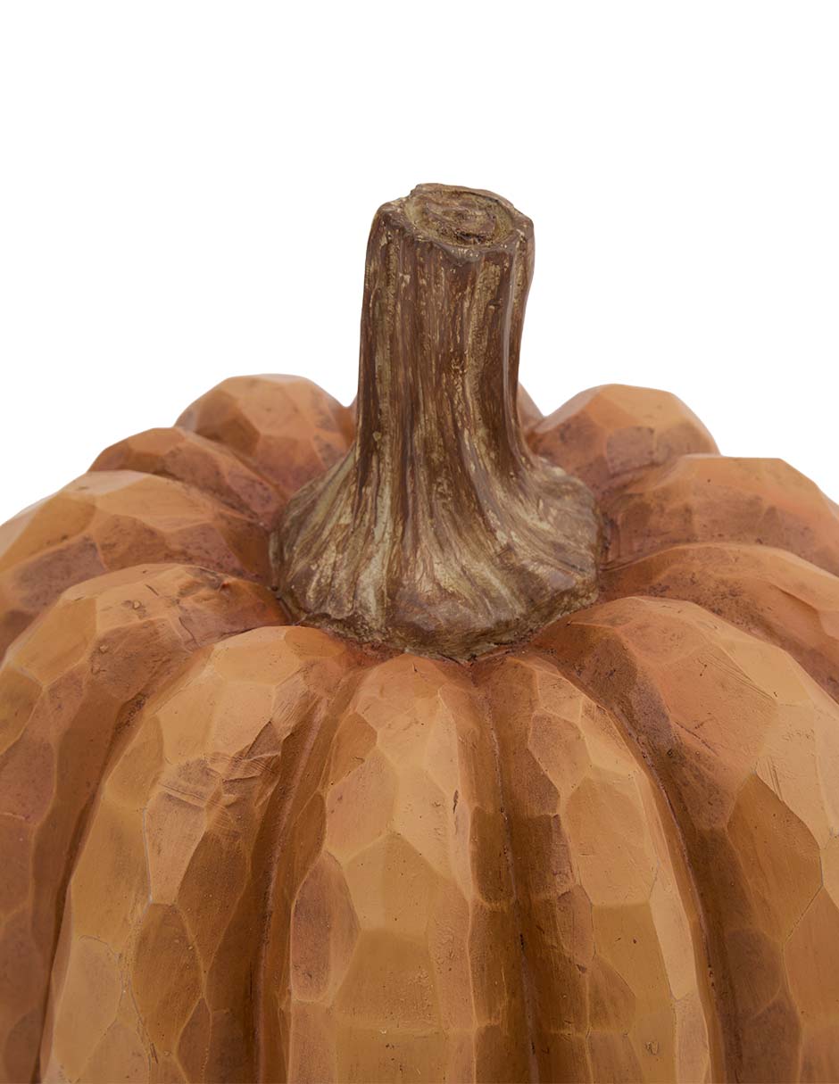 Figura decorativa de Halloween con forma de calabaza